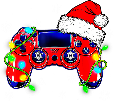 Video Game Controller Christmas Santa Hat Gamer Cute Gift Tote Bag