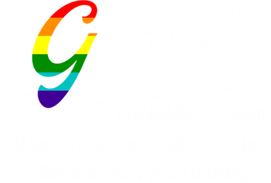 Vintage Guncle Definition Rainbow Flag Lgbtq Pride Uncle Funny Gift Women's Sweatshirt