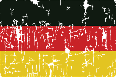Vintage Germany Flag Gift Retro German Souvenir Hooded Wearable Blanket