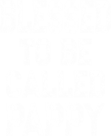 Vintage Grandpa Gift Grey Blessed To Be Called Pappy Cool Gift Coaster
