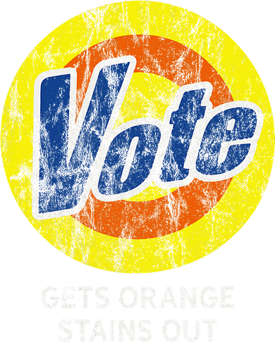 Vote Gets Stubborn Orange Stains Out Detergent Coaster