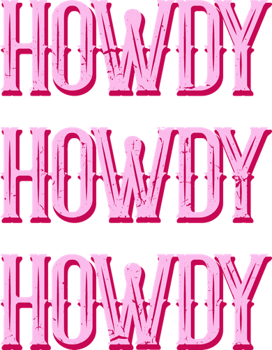 Vintage Howdy Rodeo Western Country Southern Cowgirl T-Shirt