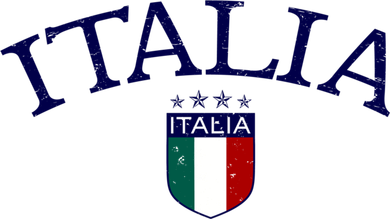 Vintage Italia Soccer Gift Toddler Long Sleeve