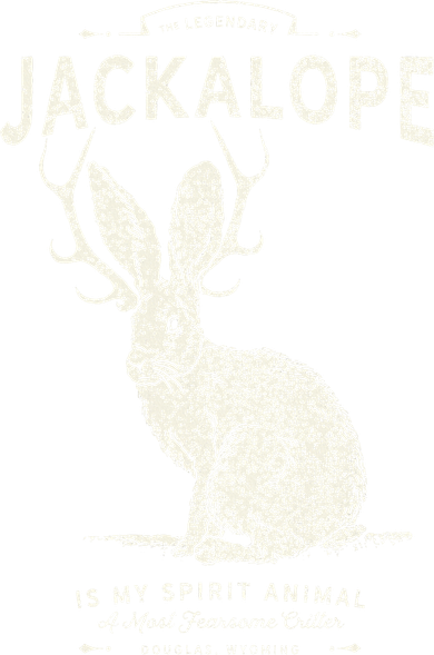 Vintage Jackalope Spirit Animal Mythical Critter Women's Tank Top