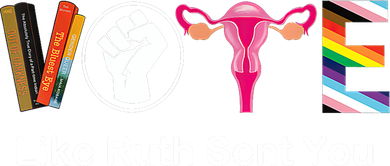 Vote Like Like Ruth Sent You Feminist Button