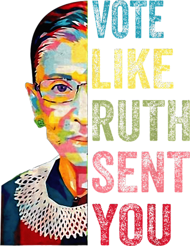 Vote Like Ruth Sent You Coaster