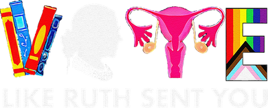 Vote Like Ruth Sent You Uterus Feminist Gifts Lgbt Women's Sweatshirt