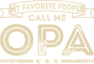 Vintage My Favorite People Call Me Opa Gift Hat