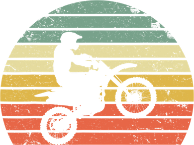 Vintage Motocross Gift Dirt Bike Silhouette Retro Dirt Bike Gift Coffee Mug