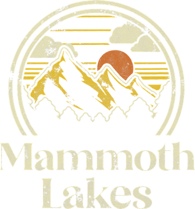 Vintage Mammoth Lakes Mountains California Hiking Camp Retro Tote Bag