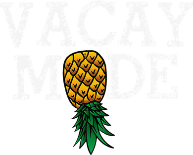 Vacay Mode summer vacation upside down pineapple swinger Backpack
