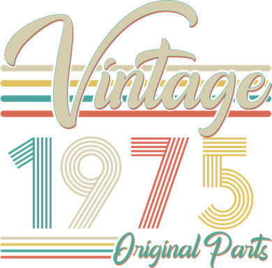 Vintage Original Parts 1975 50th Birthday Women's Tank Top
