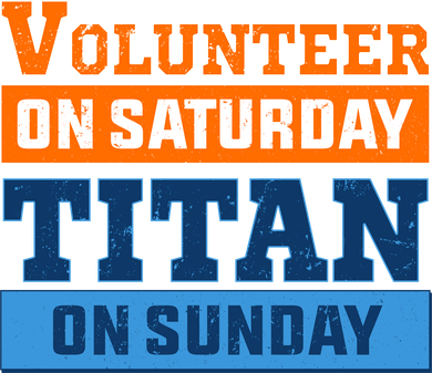 Volunteer On Saturday Titan On Sunday Women's T-Shirt