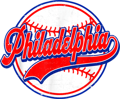 Vintage Philadelphia Cityscape Baseball Lover Wos Sweatshirt