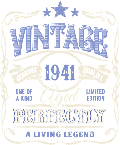Vintage Premium Made In 1941 Classic Birthday Women's T-Shirt