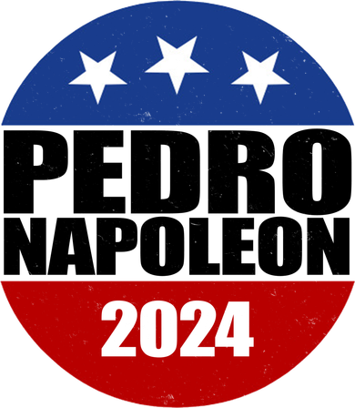 Vote Pedro Napoleon 2024 Election Button