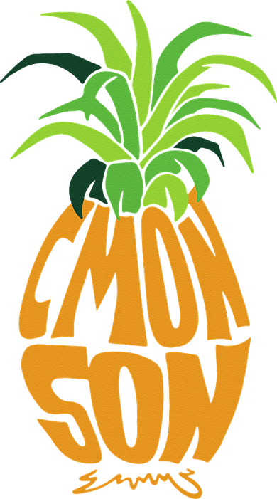 Vintage PSYCH Pineapple of Gus C'mon Son! Crazy Lover Gift Kids T-Shirt