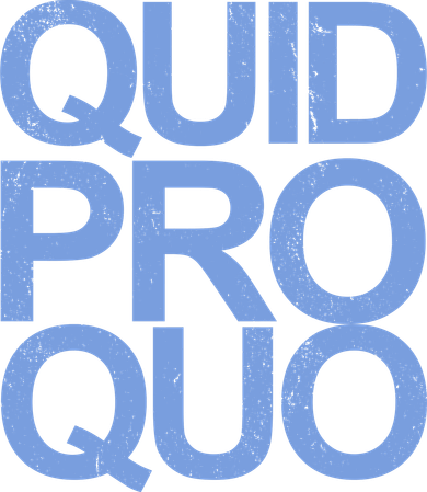 Vintage Quid Pro Quo Funny Magnet
