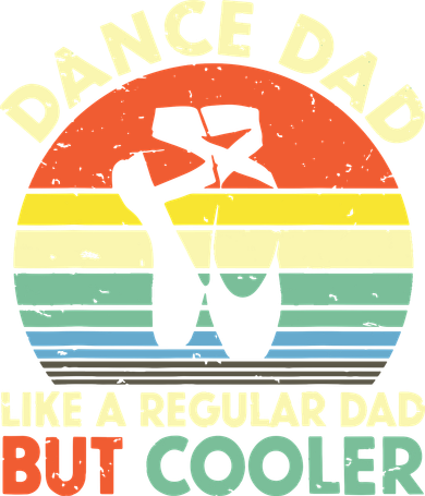 Vintage Retro Dance Dad Like A Regular Dad But Cooler Daddy Toddler Long Sleeve