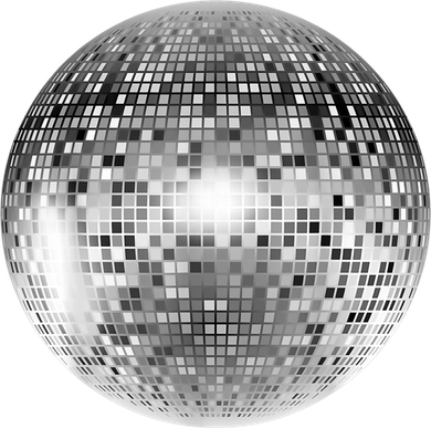 Vintage Retro Disco Ball Retro 1980s DJ Women's T-Shirt