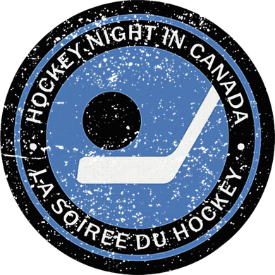Vintage Retro Hockey Night In Canada Hockey Player Team Kids Hoodie