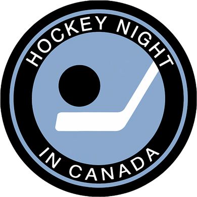 Vintage Retro Hockey Night In Canada Hockey Player Team Kids Hoodie