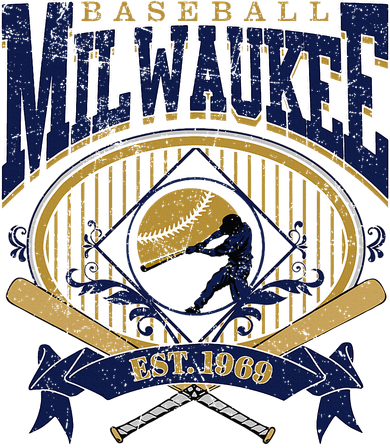 Vintage Retro Milwaukee Baseball Kids Sweatshirt