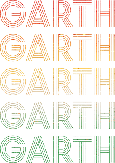 Vintage Retro Style Garth Tumbler