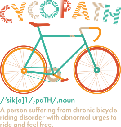 Vintage Style Colors Cycopath Definition  Beanie