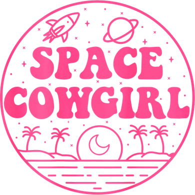 Vintage Space Cowgirls Bachelorette Party Rodeo Western Bucket Hat
