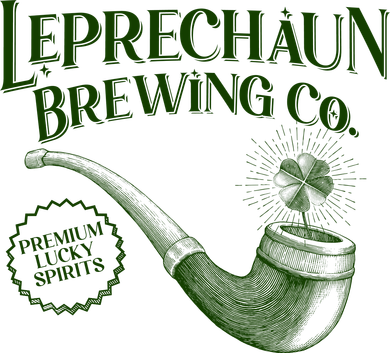 Vintage St Patrick's Day Leprechaun Brewing Co Premium Lucky Spirits Women's Long Sleeve Shirt
