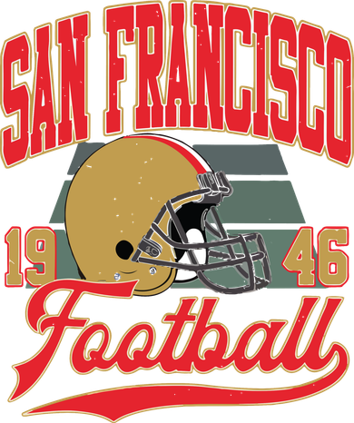 Vintage Style San Francisco Football Tank Top