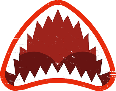 Vintage Shark With Open Mouth Hat