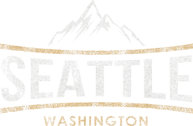 Vintage Seattle Washington Retro Mountain Travel Souvenir Magnet