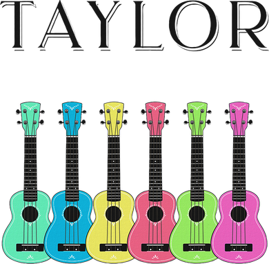 Vintage Taylor Guitar Classic Music Design Toddler Hoodie