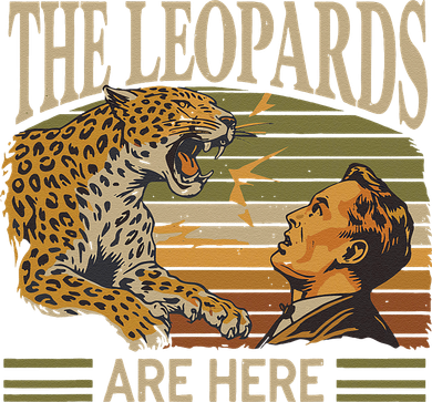 Vintage The Leopards Are Here Meme Women's Hoodie