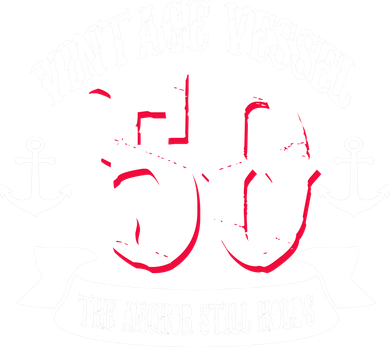 Vintage Vessel 50th Birthday The Anchor Still Holds Bucket Hat