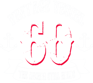 Vintage Vessel 60th Birthday The Anchor Still Holds Doggie Tank