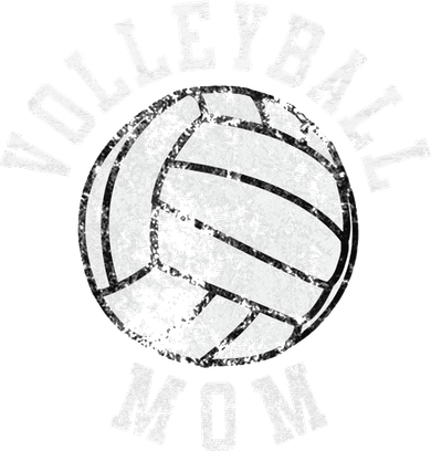 Vintage Volleyball Mom Toddler Hoodie