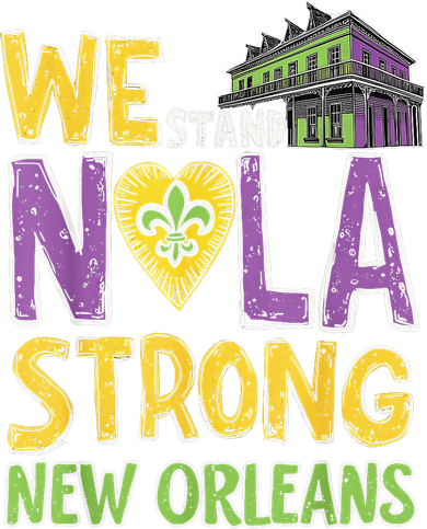 Vintage We Stand Nola Strong New Orleans Traveling Lovers Women's Tank Top