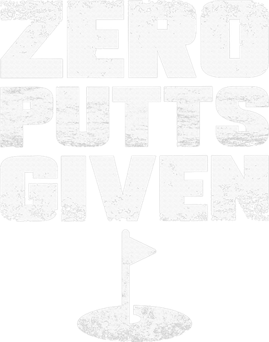 Vintage Zero Putts Given Golf Funny Golf Player Golfing Polo