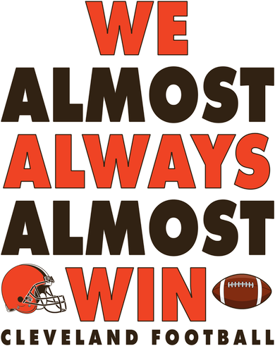 We Almost Always Almost Win Cleveland Football Bucket Hat