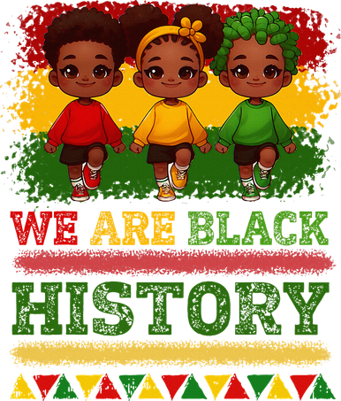 We Are Black History For Black History Month Yupoong Adult 5-Panel Trucker Hat
