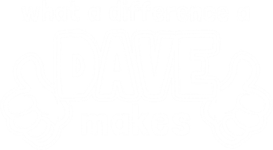 What A Difference A Dave Makes Gift Funny Saying David Gift Apron