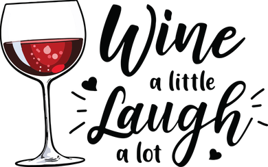 Wine A Little Laugh A Lot Funny Wine Lover Gifts Toddler T-Shirt