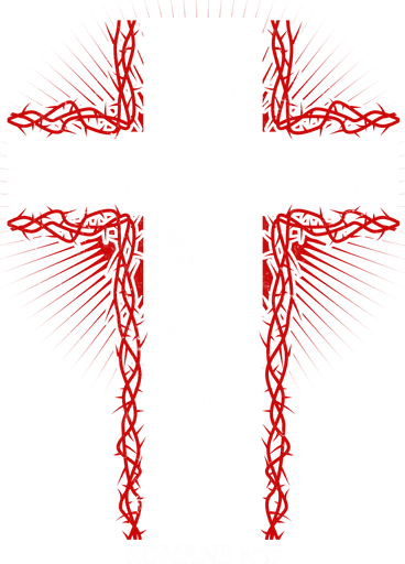 We Are More Than Conquerors Romans 8:37 Button