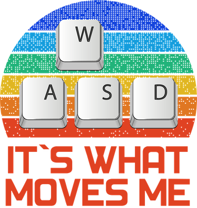 W A S D It's What Moves Me Gamer Toddler T-Shirt