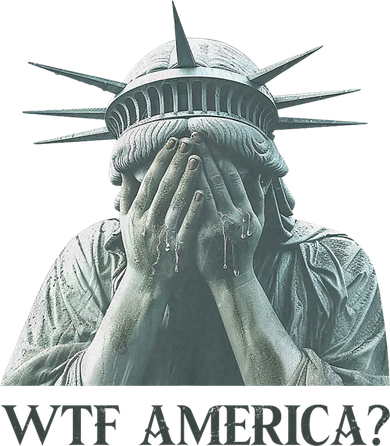 WTF America Statue of Liberty Cry Beanie