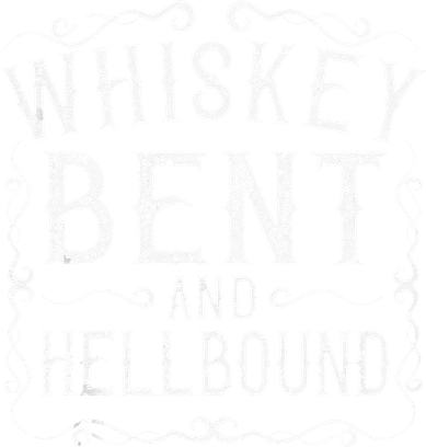 Whiskey Bent And Hellbound Country Music Biker Bourbon Gift Women's Sweatshirt