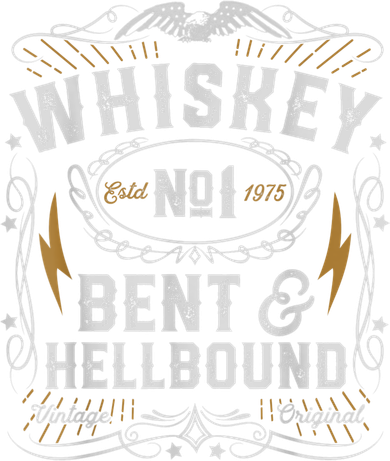 Whiskey Bent And Hellbound Country Music Biker Bourbon Women's Sweatshirt